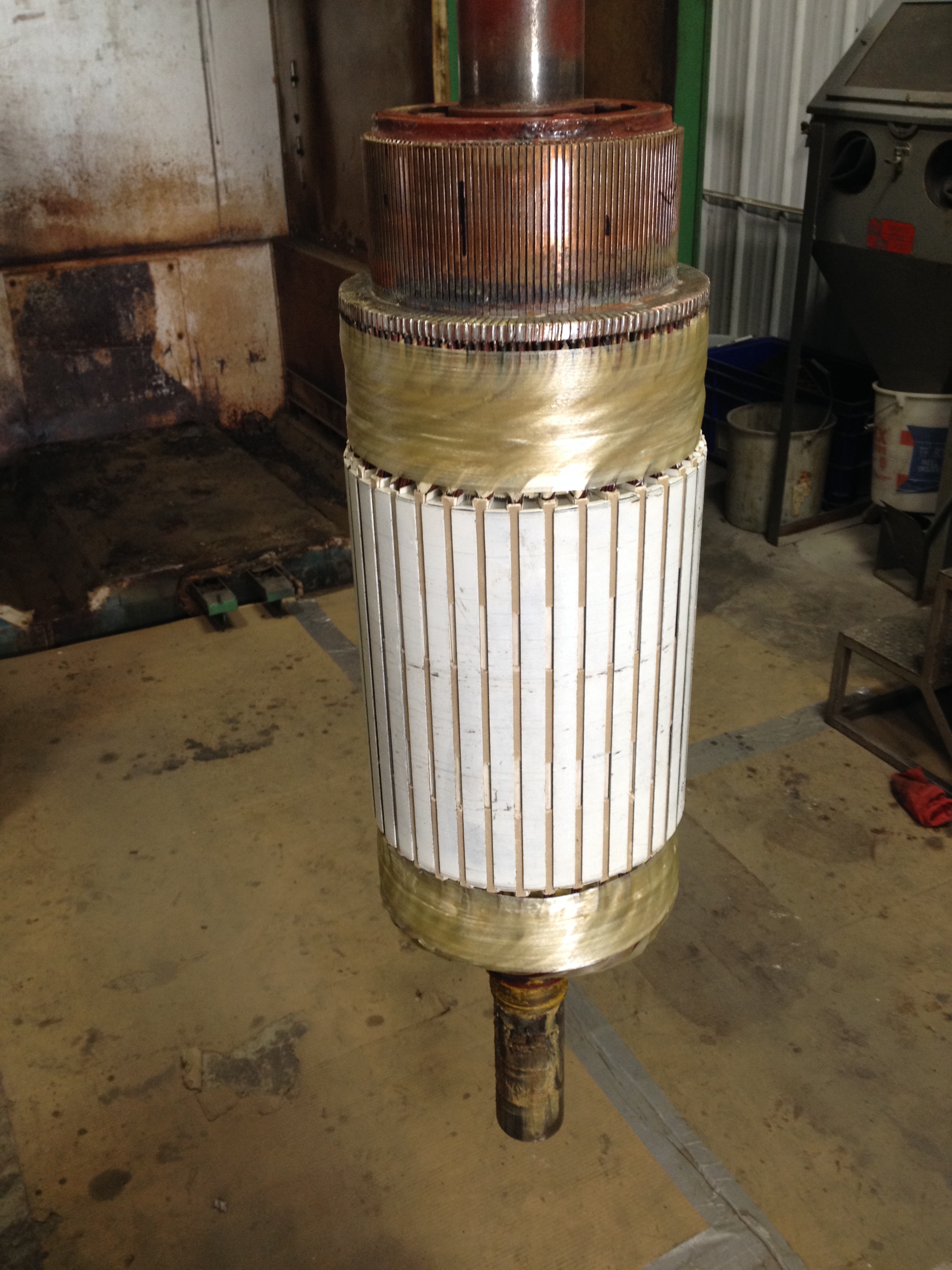 REWIND 150 HP DC ARMATURE